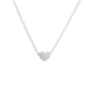 **2 for $20!!** Silver Color Dainty Heart Necklace